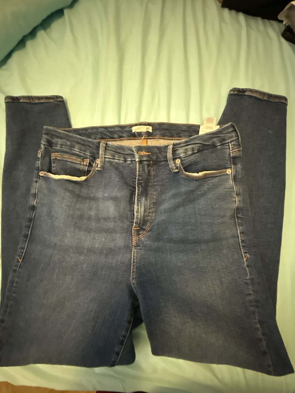 Good American Good Legs Skinny Jeans Size 15